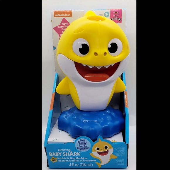 Pinkfong Toys Pinkfong Nickelodeon Baby Shark Bubble And Sing
